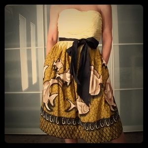 Anthropologie Size 8 Dress Vanessa Virginia 50s